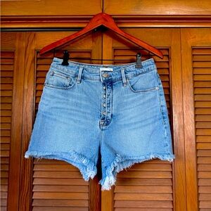 Good American High Waisted Jean Short